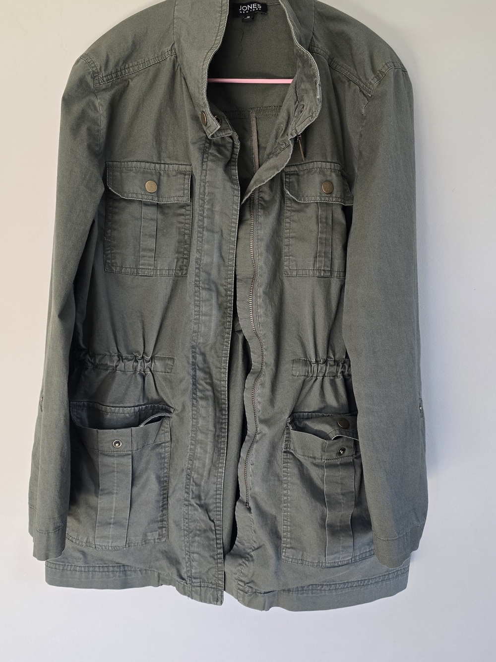 Jones New York Olive Utility Jacket